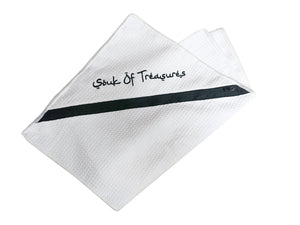 Souk Of Treasures SmartTowel with Zipper Pocket for Keys, Wallet, Cards, etc. - GREAT for Gym, Golf, or in the Kitchen!