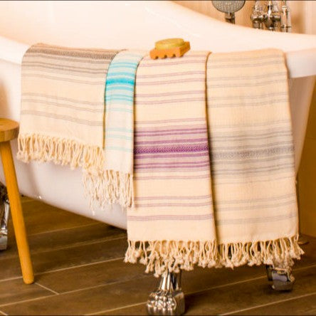 Hammama Said There'd Be Days Like This <3 XL Turkish Bath & Beach Towel / Yoga Mat (Authentic Peshtemal)